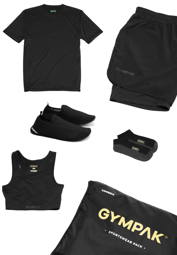 Gympak Sportwear innehåll